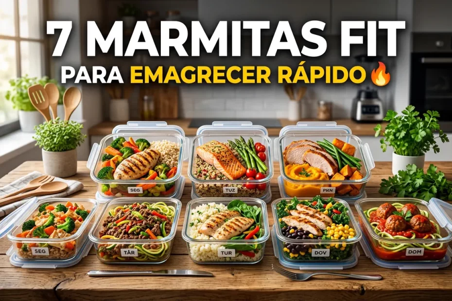 7 Marmitas Fit para Emagrecer Rápido