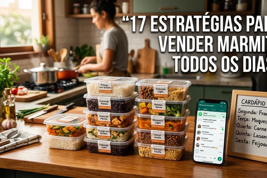 17 Estratégias para Vender Marmita Todos os Dias