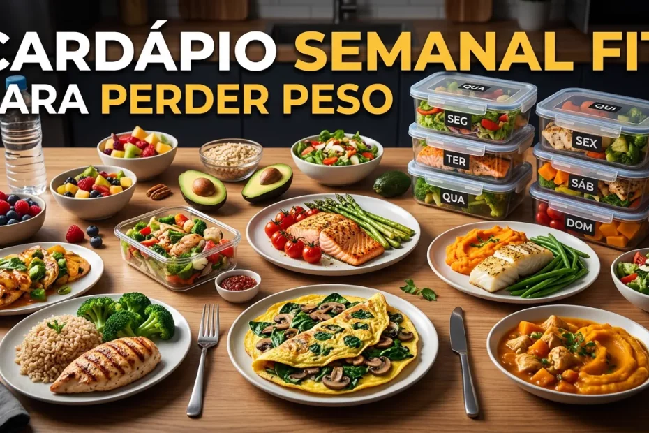 7 Dias de Cardápio Semanal Fit para Perder Peso