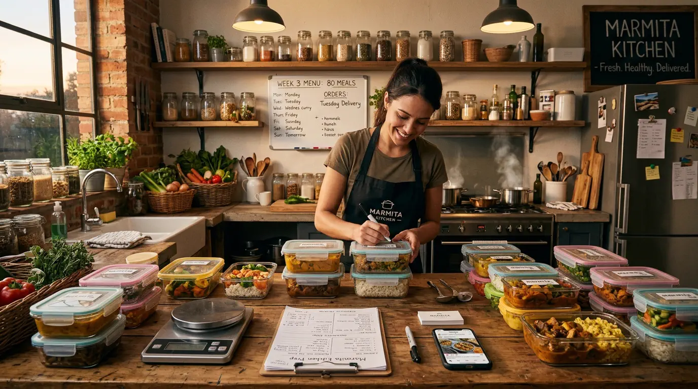 como começar a vender marmitas do zero
