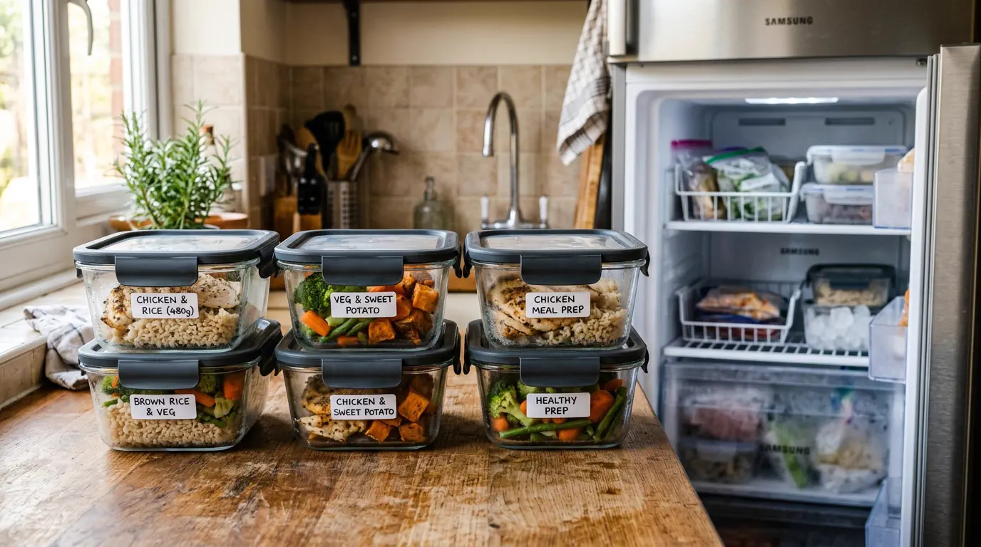 como congelar marmitas fit corretamente