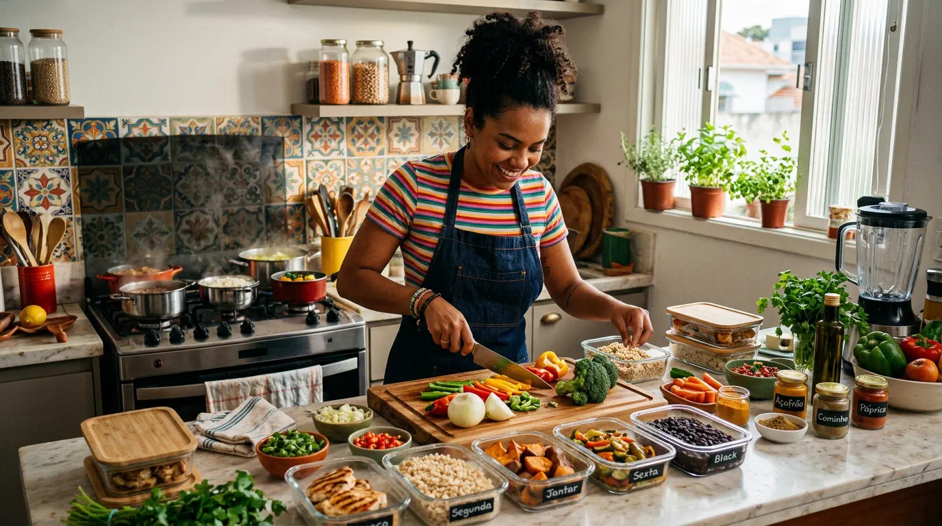 como montar marmitas para a semana inteira