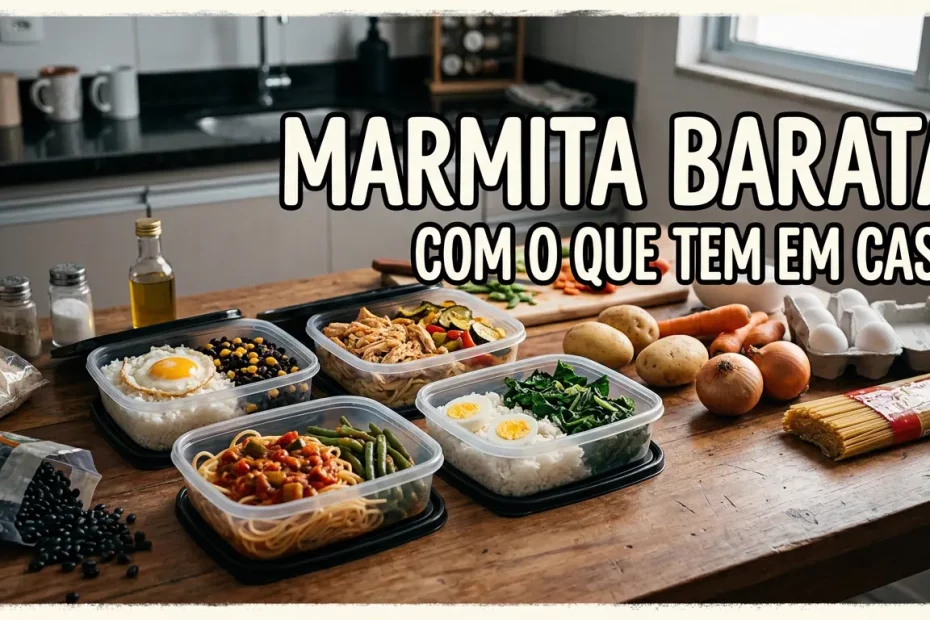 11 Ideias de Marmita Barata com o Que Tem em Casa