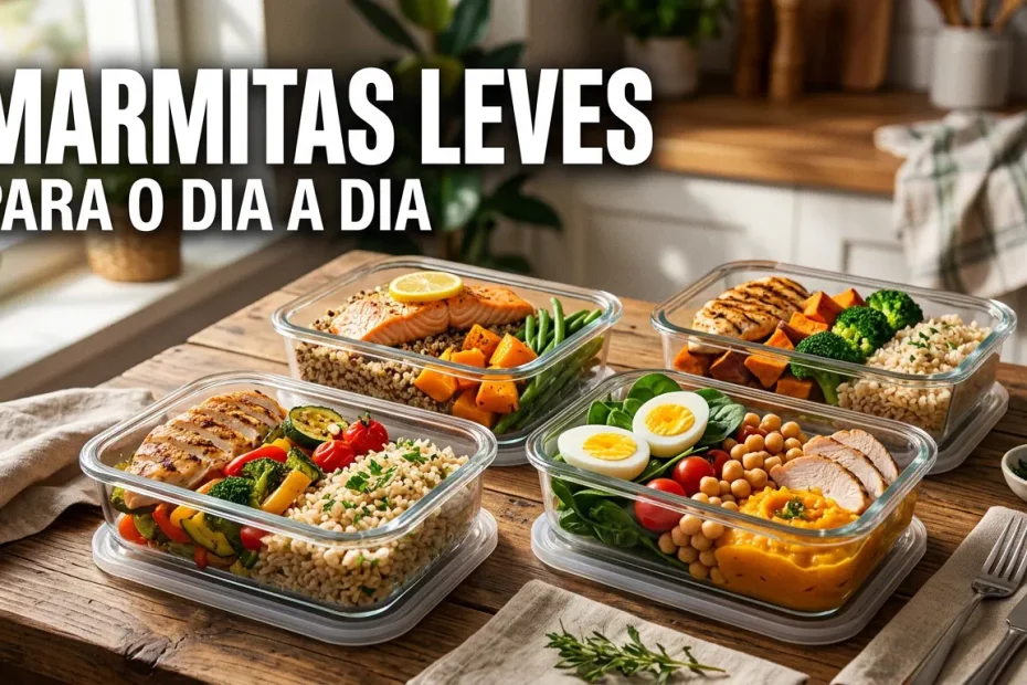 10 Marmitas Leves para o Dia a Dia