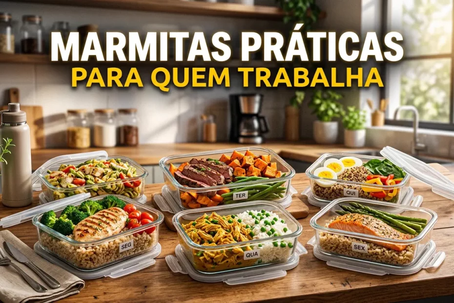 10 Marmitas Práticas para Quem Trabalha