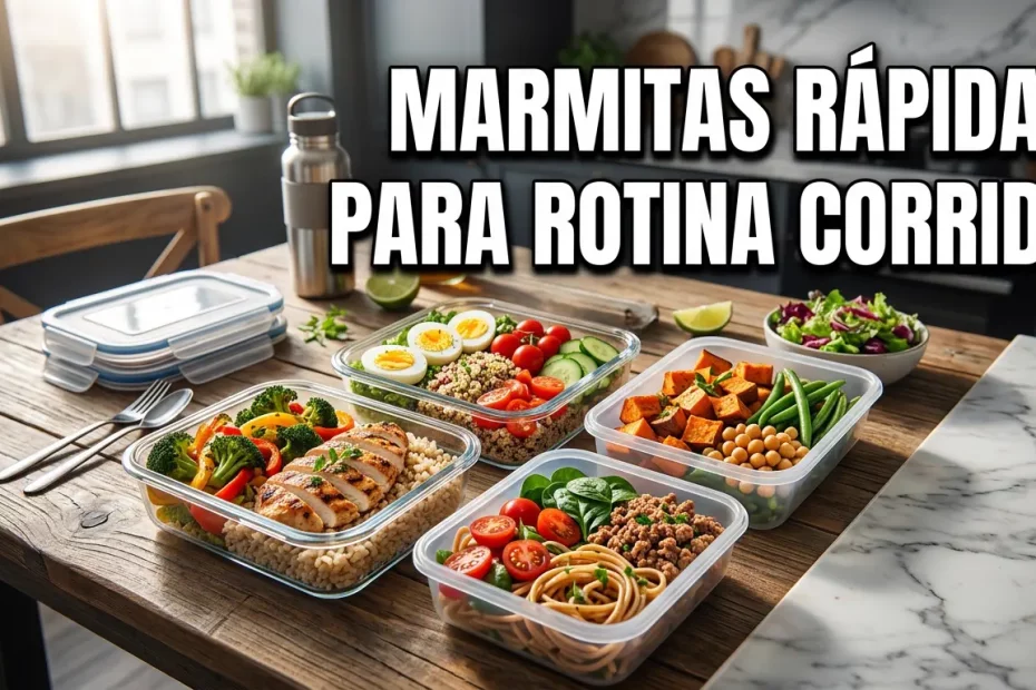 9 Marmitas Rápidas para Rotina Corrida