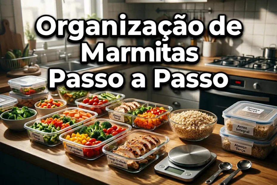 10 Dicas de Organização de Marmitas Passo a Passo