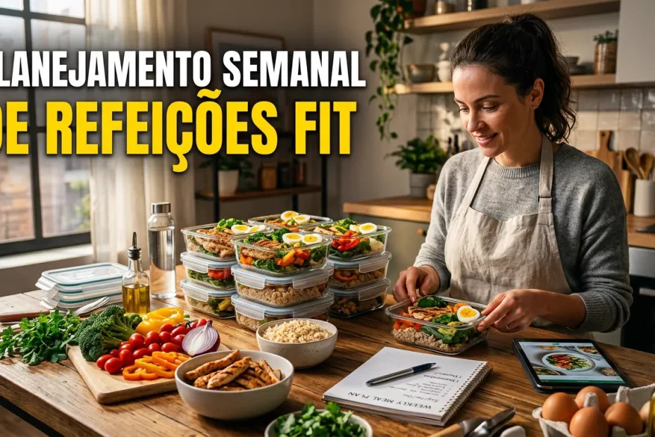 10 Passos de Planejamento Semanal de Refeições Fit