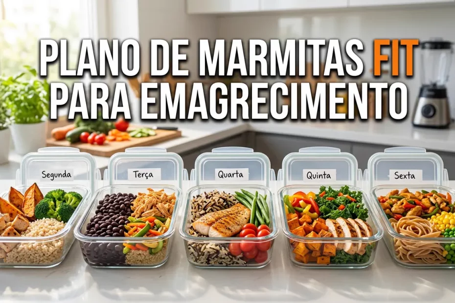 7 Passos Para Plano de Marmitas Fit Para Emagrecimento