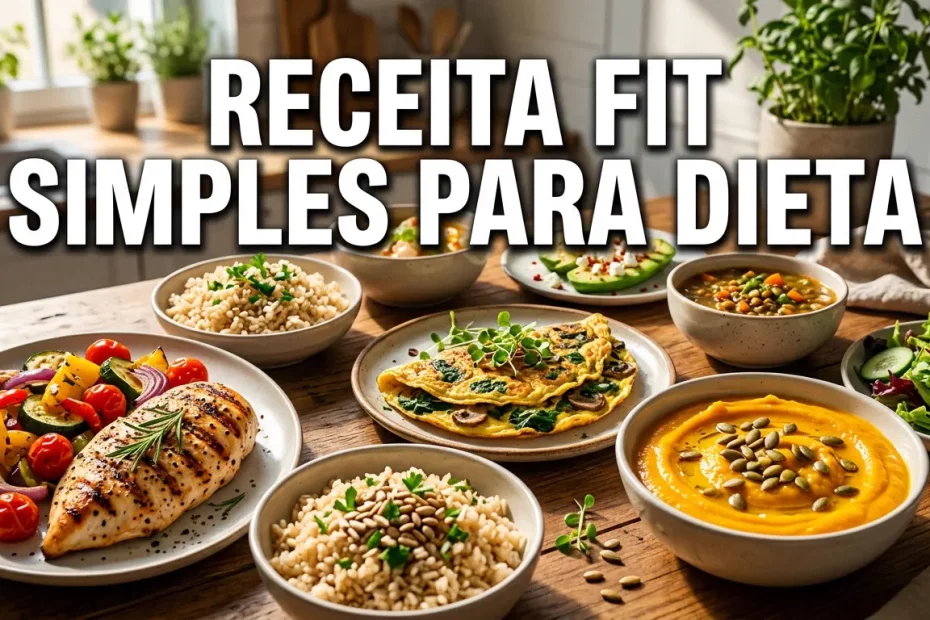 11 Receita Fit Simples para Dieta