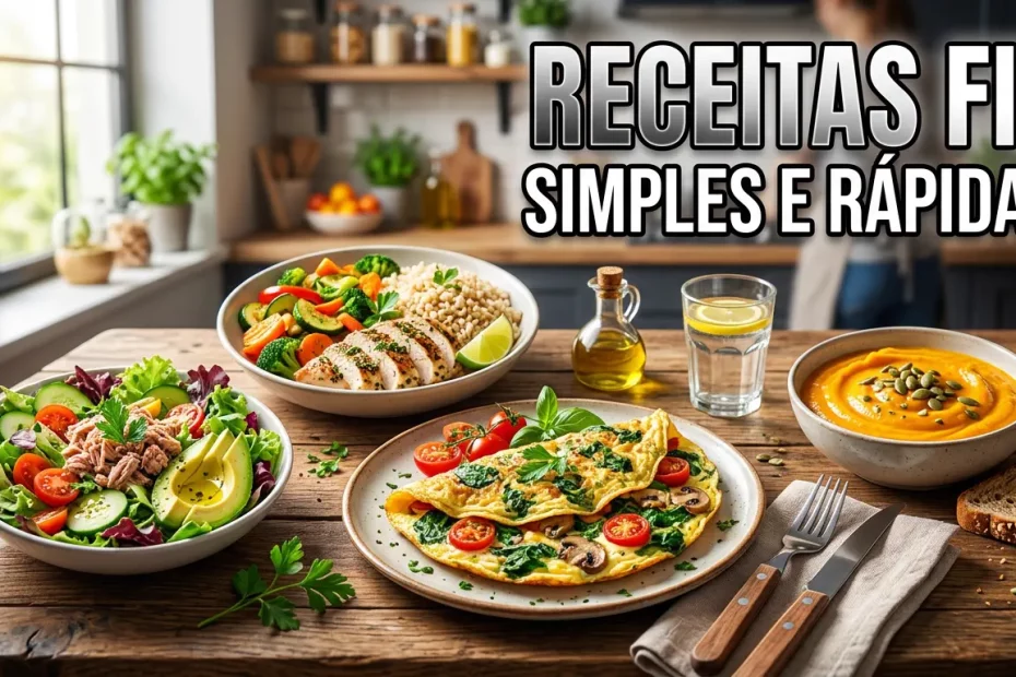 12 Receitas Fit Simples e Rápidas